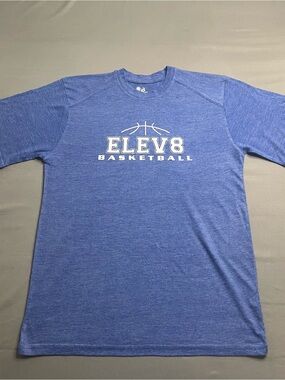Elev8 Basketball Short Sleeve Tee - Blue